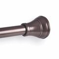 Utopia Alley 72 inch Aluminum Decorative Finial Tension Rod  Oil Rubbed Bronze F72RB